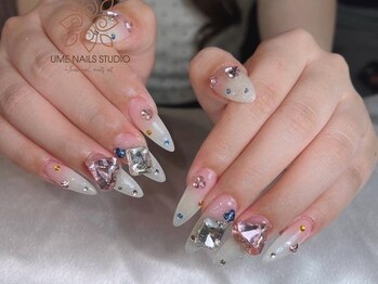 ウメネイルスタジオ(UME NAIL STUDIO)/長さだしやり放題×つけ放題