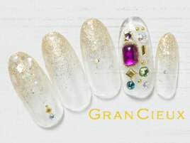 埋め尽くし×ラメグラデ／6500円