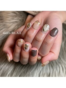 ネイルズリアル 倉敷(nail's RE.A.L)/ニュアンスネイル