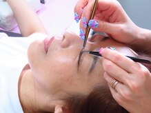 ノード(noeud)/まつげ施術風景