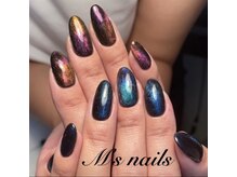 エムズネイル サベージ(M's nails Savage)/マグネットの応用編！