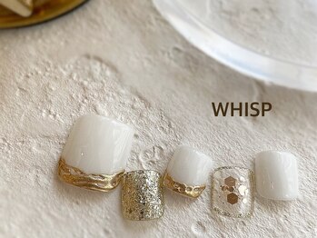 ウィスプ(WHISP)/ホワイトニュアンスミラーフット