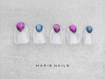 マリーネイルズ 近鉄あべのハルカス店(MARIE NAILS)/新規様7000円 マグネット 0818b