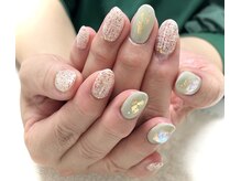 リリーネイル(lily nail)/ツイードネイル
