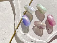 ネイルアイラッシュサロン ジョアアンジェ 難波店(joie ange)/マグネットネイル