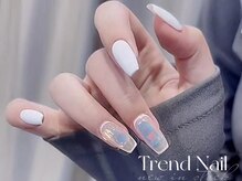 トレンドネイルスタジオ(Trend Nail Studio)/旬の「うるうる氷」6本デザイン
