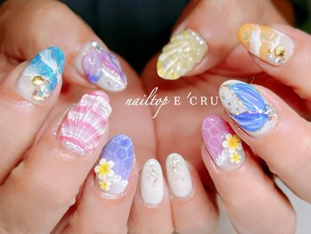 ネイルトップエクル(nail top E CRU)/SeaWorld