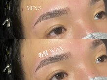 ナツアイラッシュ 梅田店(natsuu eyelash)/メンズアイブロウ/メンズ眉毛