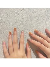 ネイルサロンエーナイン イオン札幌藻岩店/マグネットニュアンスネイル