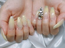 レアレアネイル(Lealeanail)/【パラジェル】埋め尽くしネイル