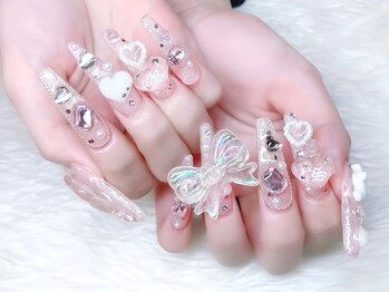 リンネイル 新大久保店(Rin Nail)の写真/《新大久保駅スグ》【つけ放題メニュー無制限¥9800~】で圧倒的コスパが叶います◎アートネイルが特長◎