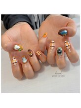 ハヌル(haneul.)/キャラネイル/3Dパーツ/秋ネイル