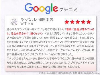 ラ パルレ 梅田本店/脚のセルライトケア