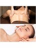 当店人気の2メニューセットでご褒美時間★フェイシャル+背中リンパマッサージ