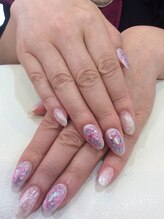 シャンネイルケアサロン(Shan Nail caresalon)/キラキラシェルネイル