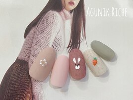 【うさぎネイル】