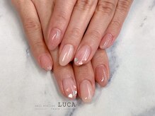 ネイルアトリエルカ(nail atelier LUCA)/M-118 大人可愛いハートネイル