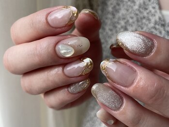 リノ 大阪本町店(lino)/ニュアンスネイル【8.24.s】