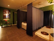 ららくの雰囲気（ブラウンを貴重とした店内♪）