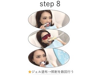 セルフダック 宮城角田店(SELFDUCK)/◇ジェル塗布→照射を数回行う