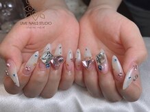 ウメネイルスタジオ(UME NAIL STUDIO)/長さだしやり放題×つけ放題