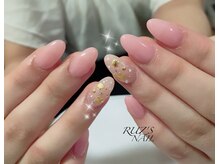 ラズネイル(RUZ'S NAIL)/【秋本】シンプルネイル