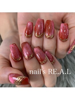 ネイルズリアル 倉敷(nail's RE.A.L)/マグネットネイル