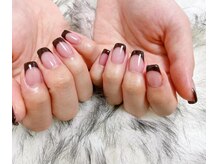 キキネイル たまプラーザ店(kikinail)/フレンチネイル　秋ネイル