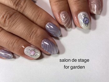 サロン ド ステージ フォー ガーデン(Salon de stage for garden)/アート2本(オフ込み) ¥7200