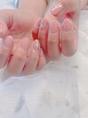 ワンポイントデザインネイル