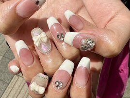 ワンホンチークネイル【彩音】