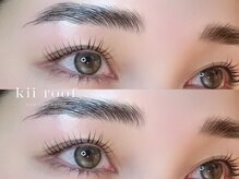 キールーフ 学芸大学 中央町店(kii roof)/ハリウッドブロウ×まつげパーマ