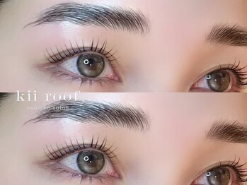 キールーフ 学芸大学 中央町店(kii roof)/ハリウッドブロウ×まつげパーマ