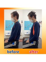 ストレッチヒーロー 福山神辺店/ビフォーアフター【1回の変化】