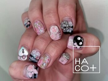 ハコプラスネイルズ 表参道 渋谷(Haco+ Nails)/Kurumi|デザインアート