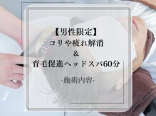 アッカ(AKKA.)/【男性限定育毛促進】施術内容