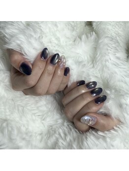 エーナイン イオン一関店/マグネットネイル