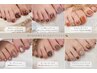 【全員】人気Ｎｏ．1/秋のきらめきネイル！足元が主役のフットネイル