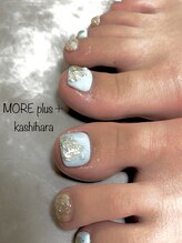 モアプラス 橿原店(MORE+plus)/フットネイルＢコース【6500円】