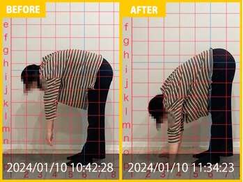 整体院 元 くまなん店/仕事中の腰痛膝痛の改善