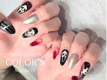 カラーズ ネイル アンド アイ(COLOR'S NAIL&EYE)/ハロウィンネイル