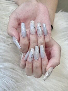 キレイエ ネイルズ(KIREIE NAILS)/水色ネイル