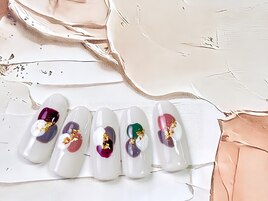 冬色アートネイル