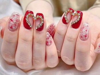 ラッキー 渋谷店(Lucky)/ハートアートネイル