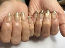 日和/マグネットネイル/ラメグラ