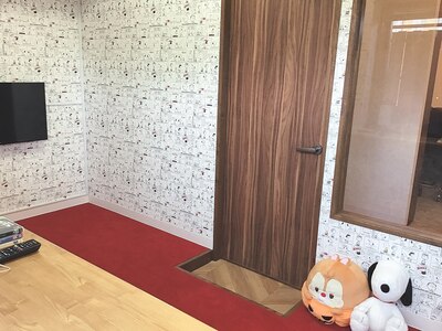 お子様も一緒に来ていただけるようにキッズルーム完備♪