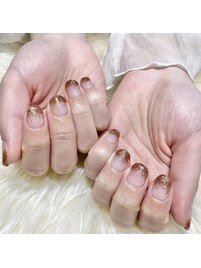 ラメグラデーション