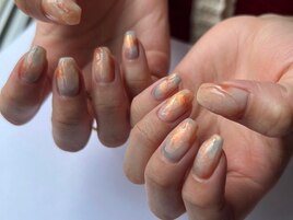 ブルーオレンジもやもや¥9700