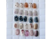 プリュネ(Prune)/定額/チェック/インク