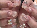 クリアガーリーネイル